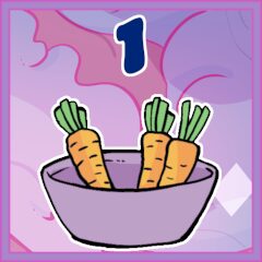 Icon for 1 carrot