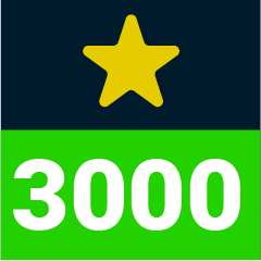 Icon for 3000 Score