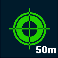 Icon for Target Hit 50m