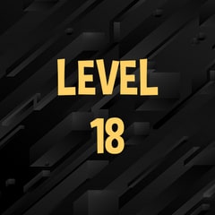 Icon for Complete level 18.