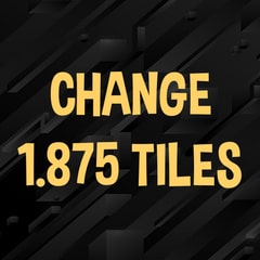 Icon for Change 1.875 tiles.