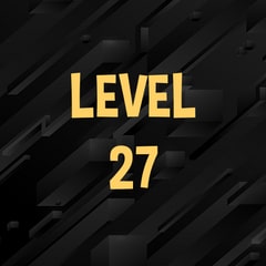 Icon for Complete level 27.