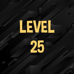 Icon for Complete level 25.