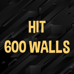 Icon for Hit 600 walls.