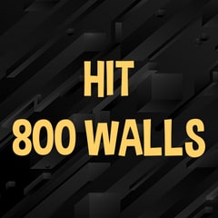 Icon for Hit 800 walls.