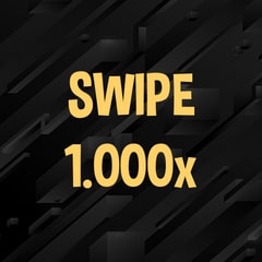 Icon for Swipe 1.000 times.