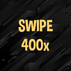 Icon for Swipe 400 times.