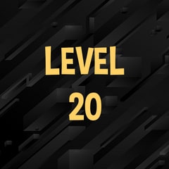 Icon for Complete level 20.