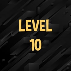 Icon for Complete level 10.