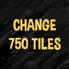 Icon for Change 750 tiles.