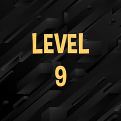 Icon for Complete level 9.