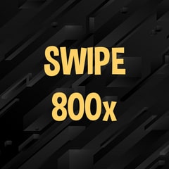 Icon for Swipe 800 times.