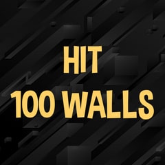 Icon for Hit 100 walls.