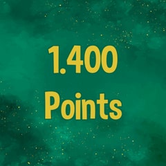 Icon for Reach 1.400 points in total.