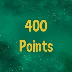 Icon for Reach 400 points in total.