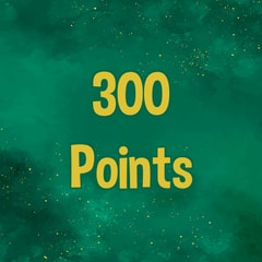 Icon for Reach 300 points in total.