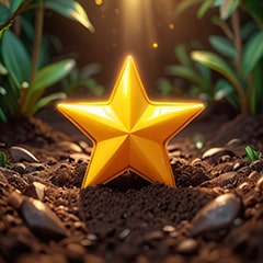 Icon for Collect total amount of 136 stars