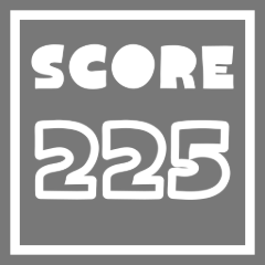 Icon for Score 225