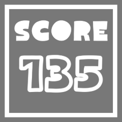 Icon for Score 135