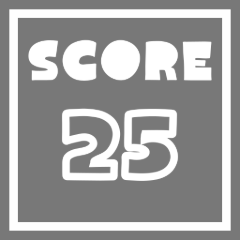 Icon for Score 25