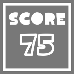 Icon for Score 75