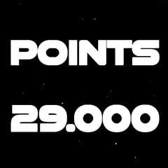 Reach 29.000 points in total