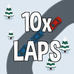 Complete 10 laps
