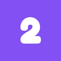 Move 2 tiles in total