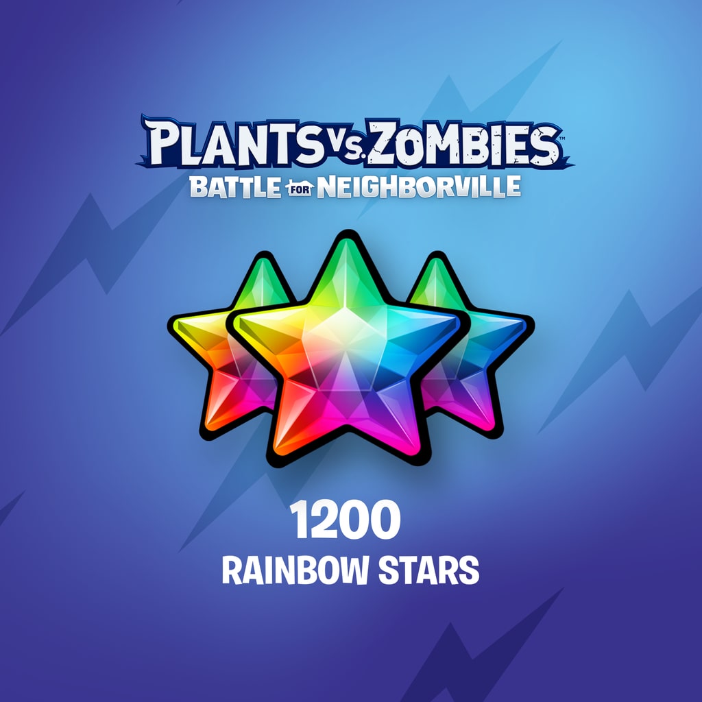 Plants vs. Zombies™: La Batalla de Neighborville – 1 000 estrellas arcoíris (+200 extra)