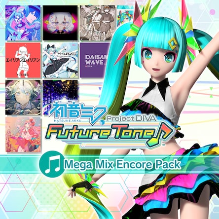Hatsune Project DIVA Tone Mega Mix Pack