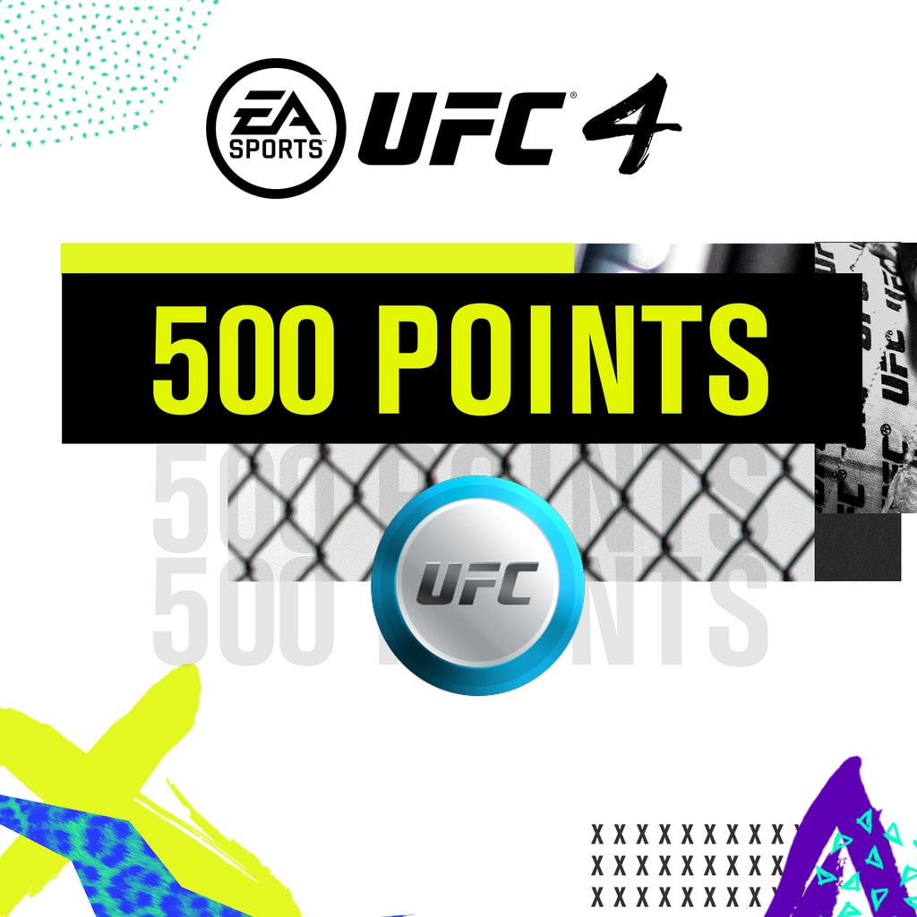 UFC® 4 - 500 UFC POINTS (English/Chinese/Korean/Japanese Ver.)