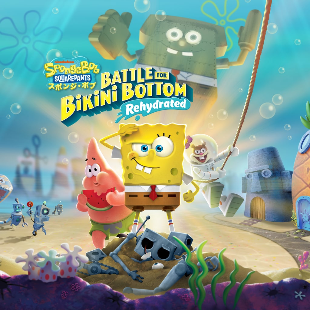 Verhoog jezelf zeewier kasteel SpongeBob SquarePants: Battle for Bikini Bottom - Rehydrated