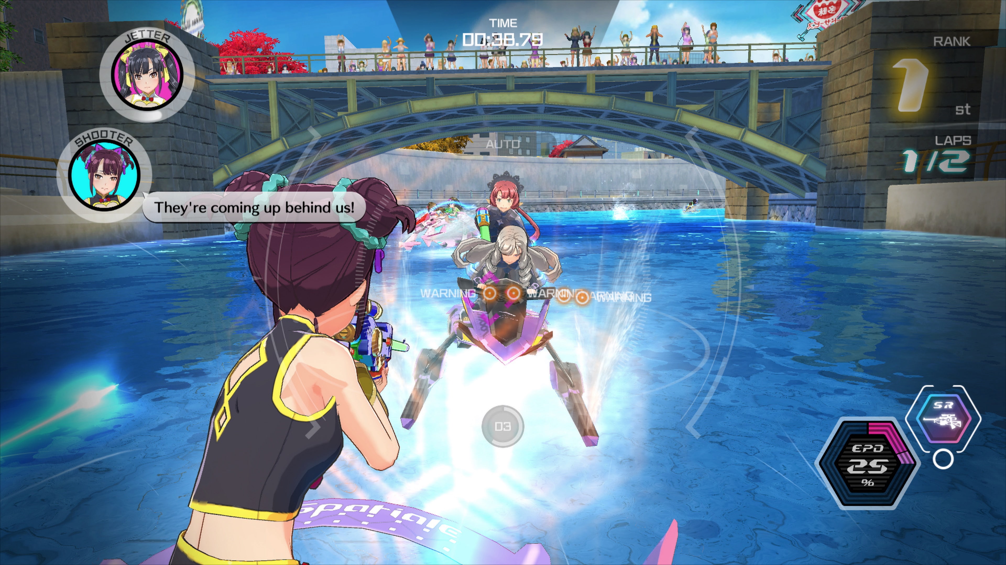 XSEED Games on X: Hit the waterways of Tokyo with the shinobi of # SENRANKAGURA in Kandagawa #JetGirls, available now on #PS4 and #PC! 🏁  While Ryobi & Ryona are included in the