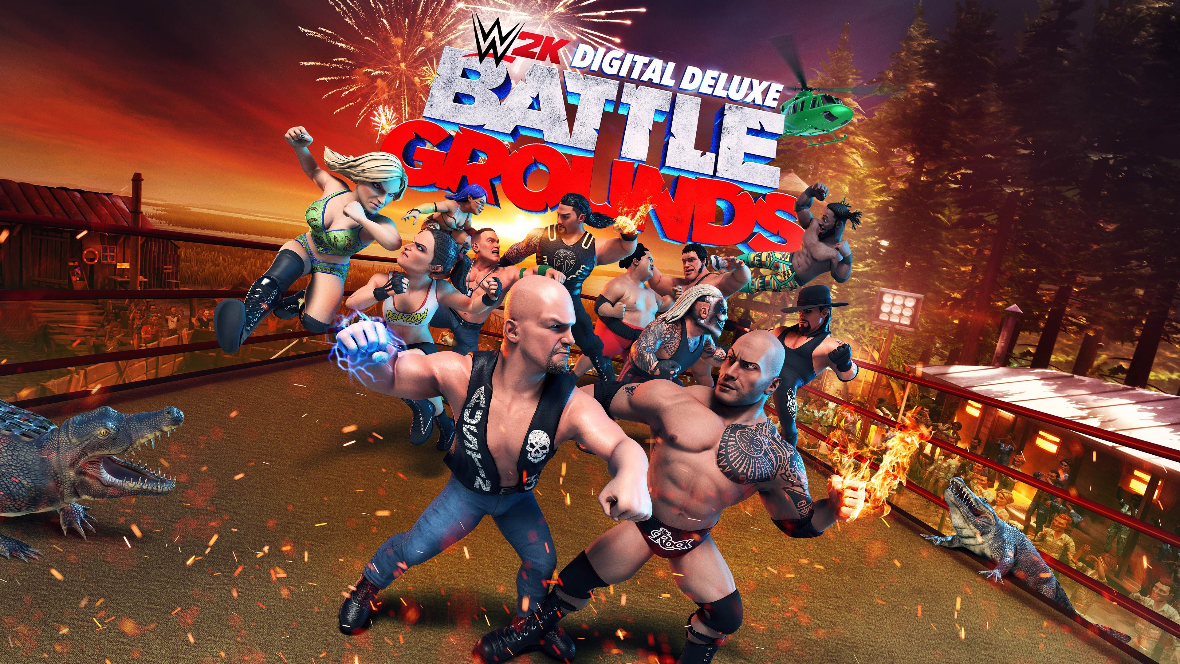 WWE 2K Battlegrounds Digital Deluxe Edition (Simplified Chinese, English, Korean, Japanese, Traditional Chinese)