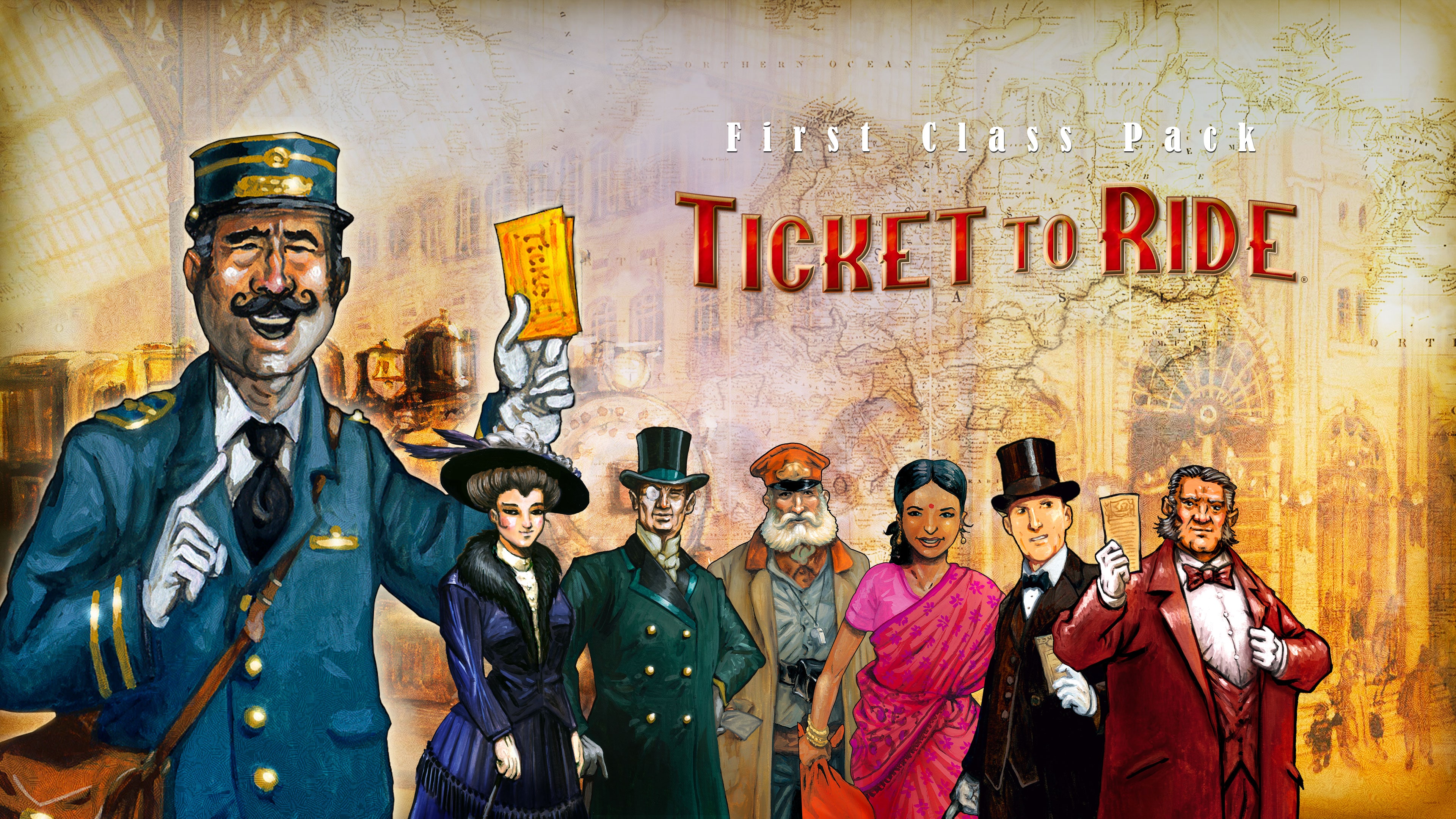 Ticket to Ride Classic Edition - First Class Pack