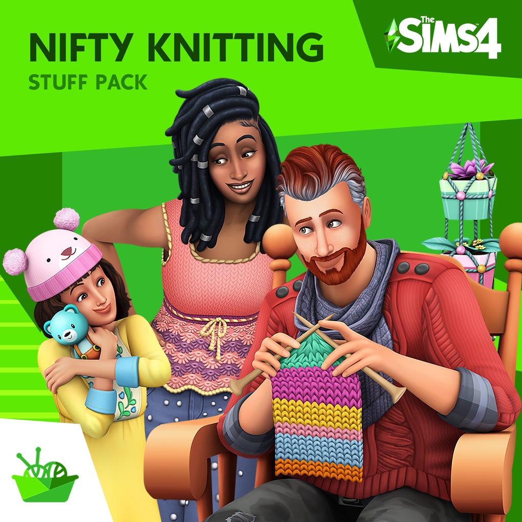 Les Sims™ 4 Kit d’Objets Tricot de pro