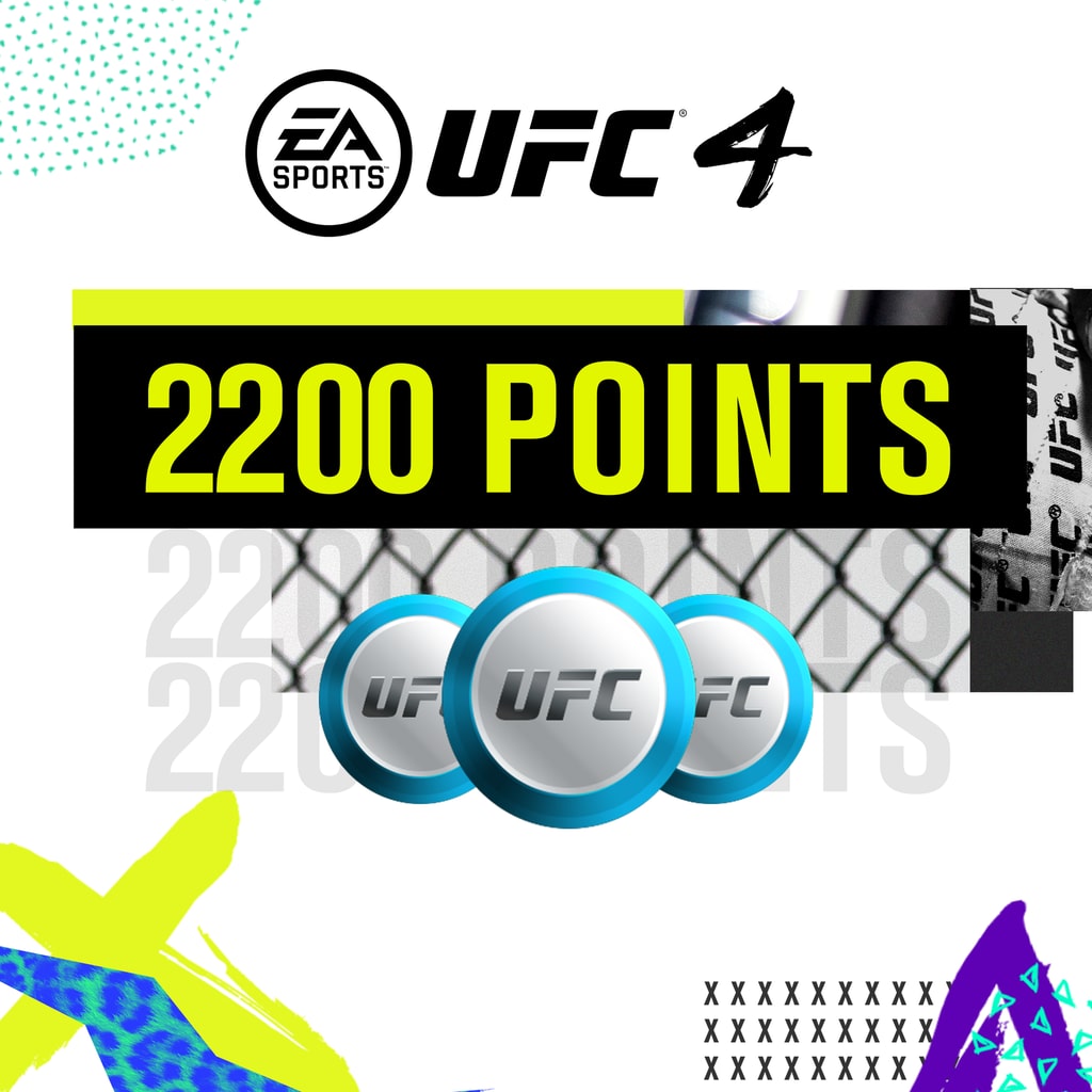 UFC® 4 - 2200 UFC POINTS (English/Chinese/Korean/Japanese Ver.)