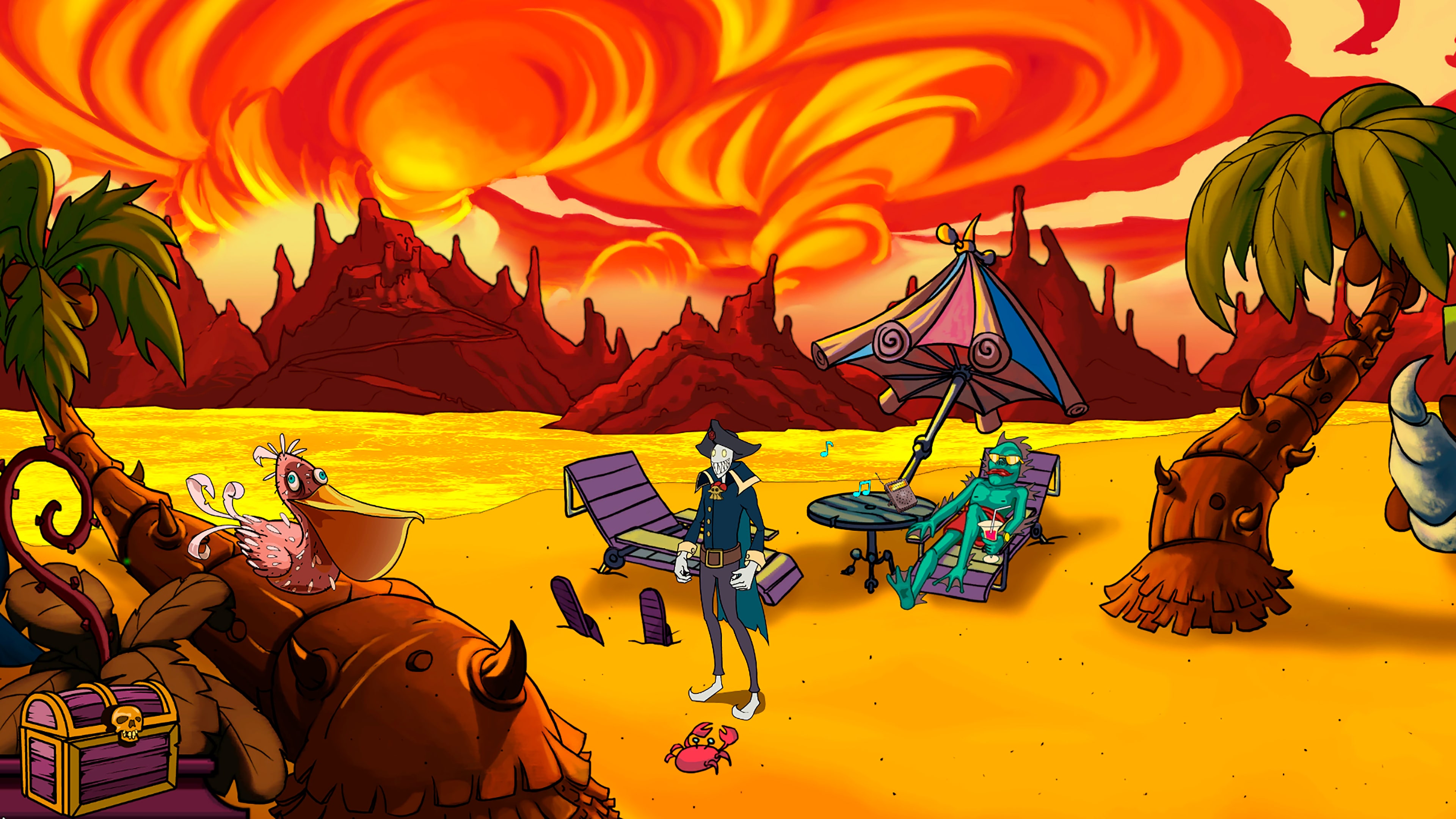 Darkestville Castle — Скриншот интерфейса