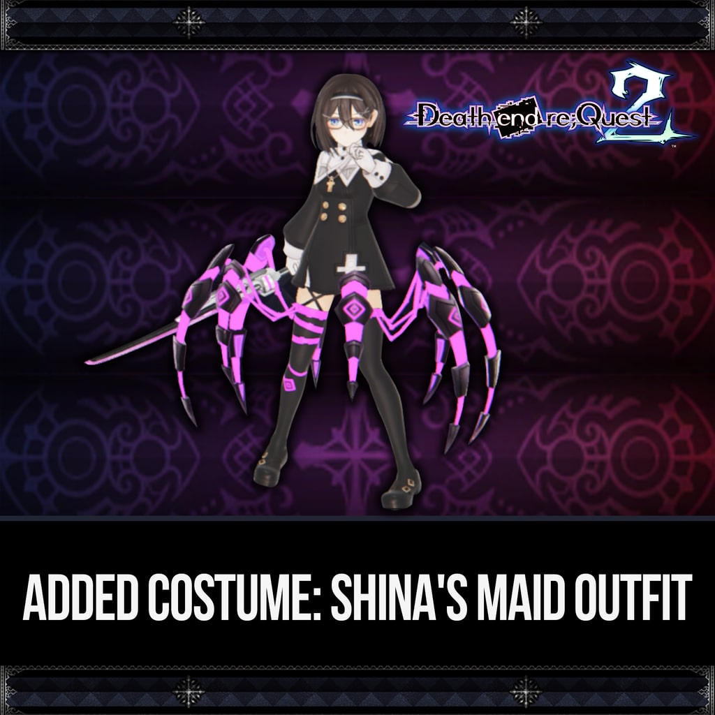 Death end re;Quest 2 - Added Costume: Shina's Maid Outfit