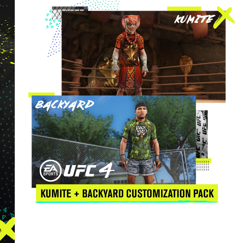 UFC® 4: Packs de personalización de kumite y del patio