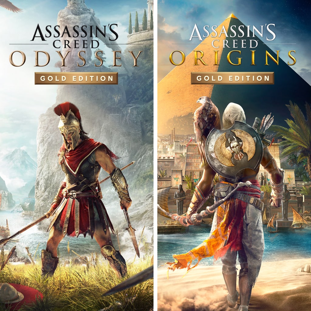 「Assassin’s Creed Odyssey - Digital Gold Edition」+「Assassin’s Creed Origins - Digital Gold Edition」Bundle (Simplified Chinese, English, Korean, Traditional Chinese)
