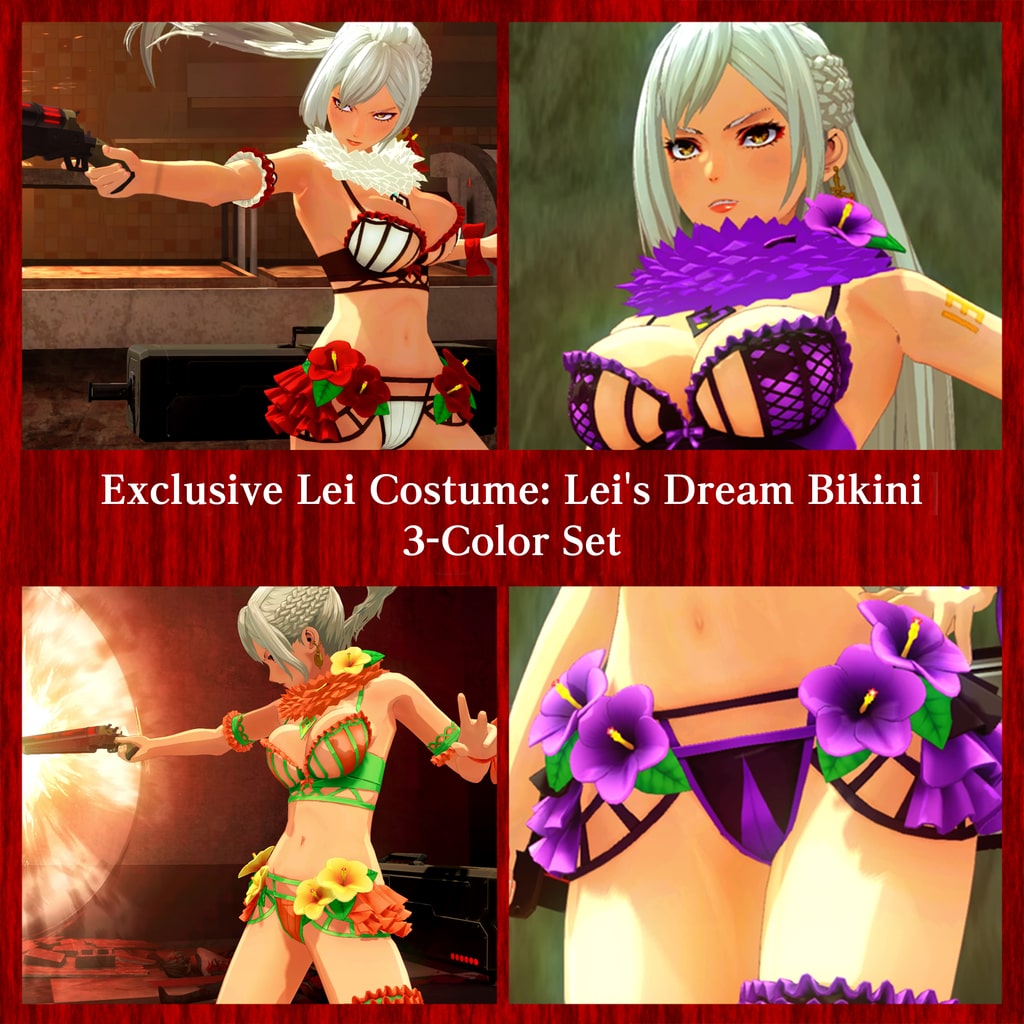 Exclusive Lei Costumes: Lei's Dream Bikini 3-Color Set (Add-On)