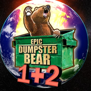 Epic Dumpster Bear 1+2: Dumpster Dive Bundle