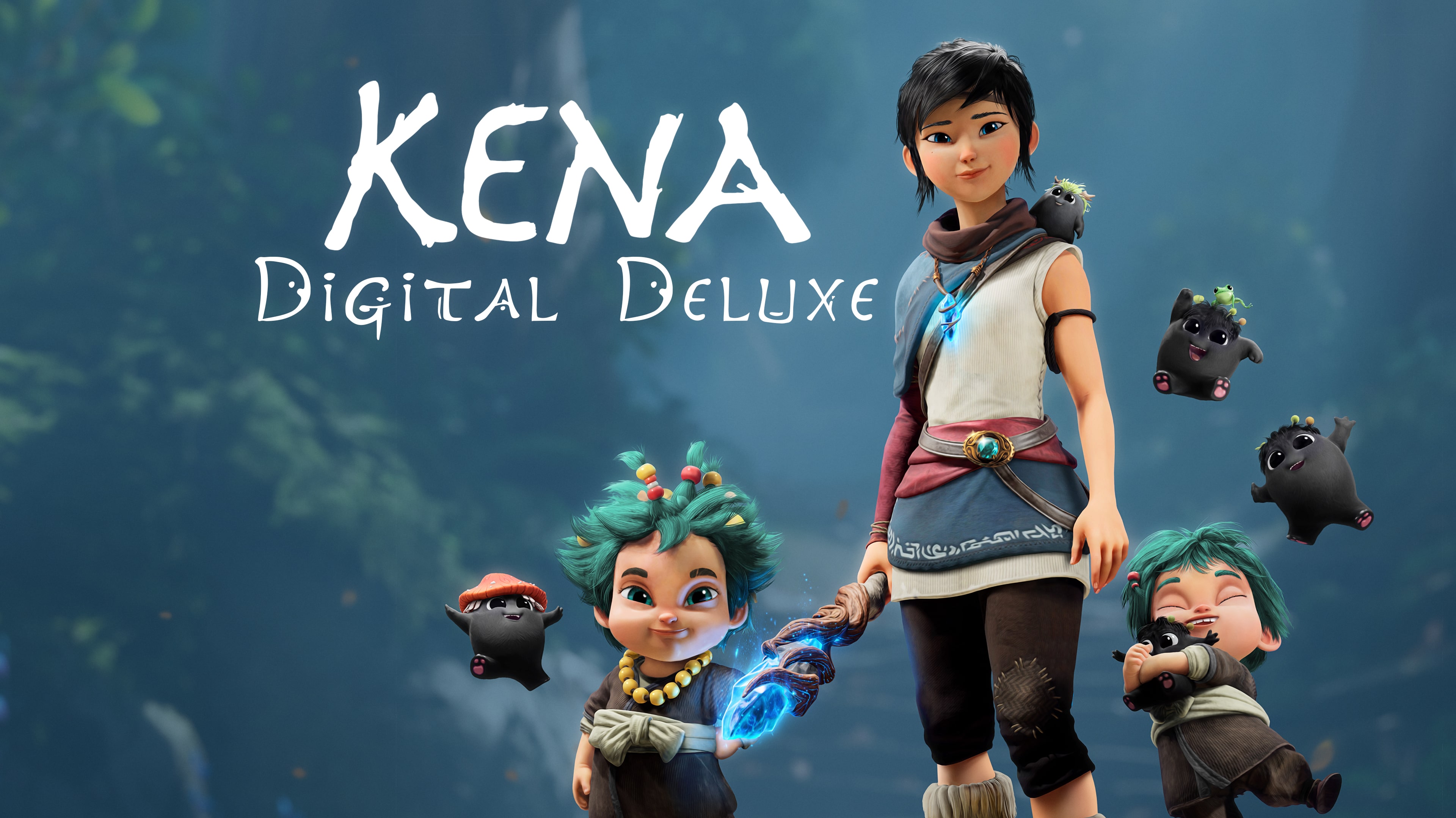 Kena: Bridge of Spirits Digital Deluxe PS4  PS5 (簡體中文, 韓文, 英文, 繁體中文, 日文)