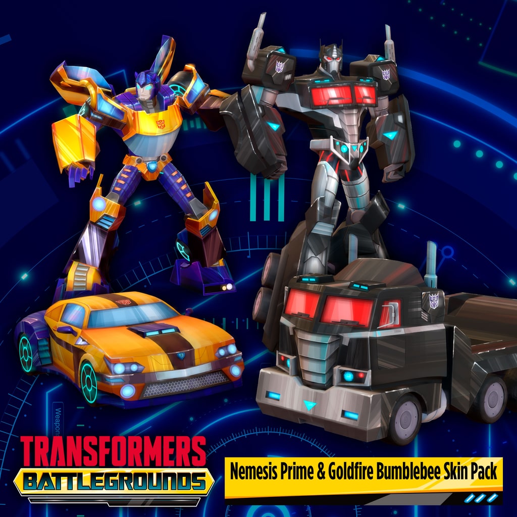 Nemesis Prime & Goldfire Bumblebee Skin Pack