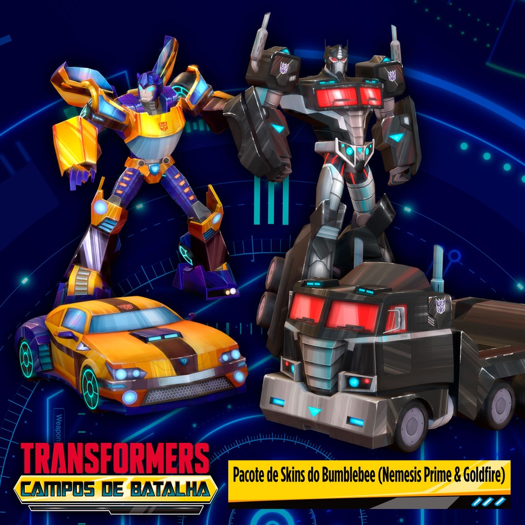 Pacote de Skins do Bumblebee (Nemesis Prime & Goldfire)