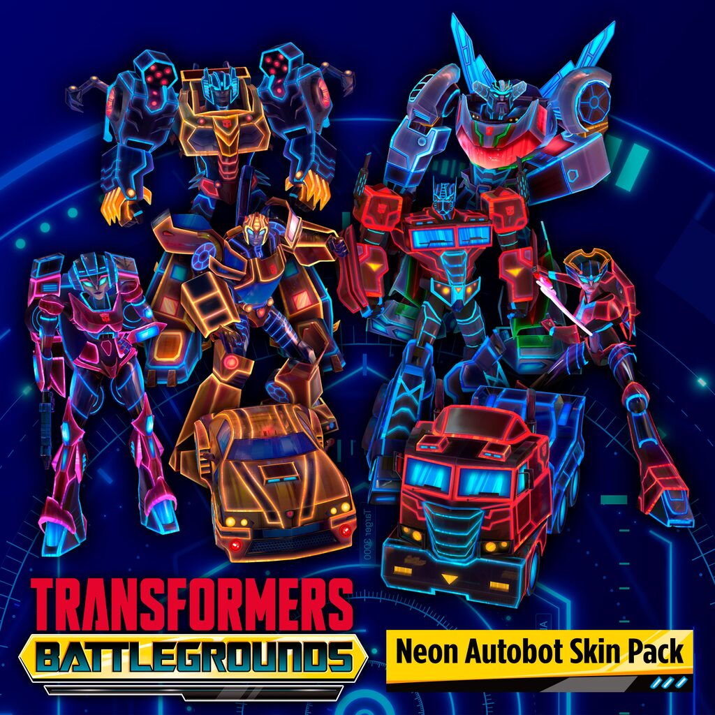 Neon Autobot Skin Pack