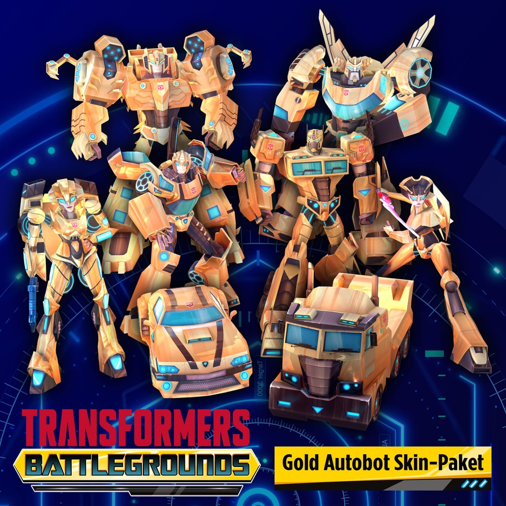 Gold Autobot Skin-Paket