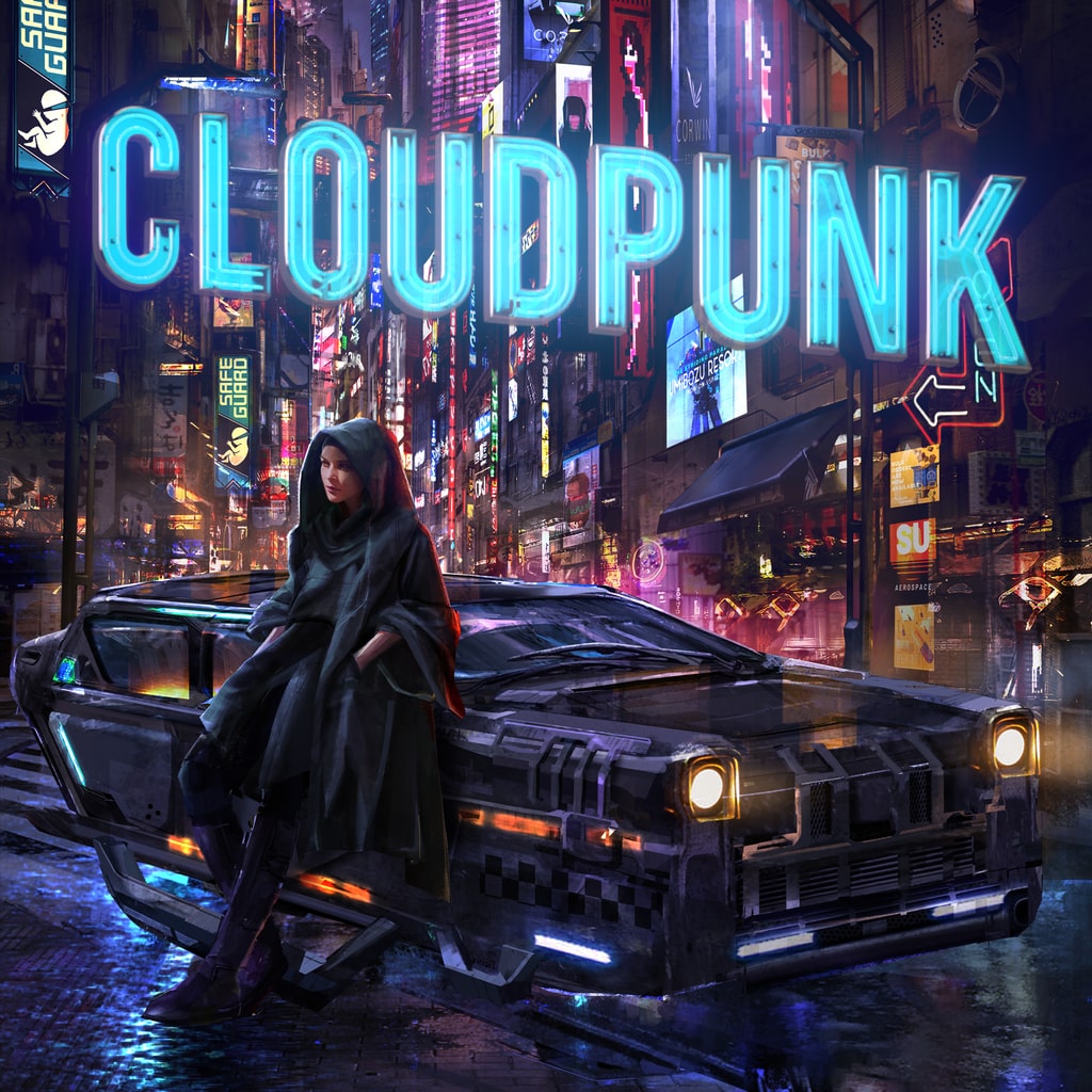 Cloudpunk PS4 & PS5 (Simplified Chinese, English, Korean, Japanese, Traditional Chinese)