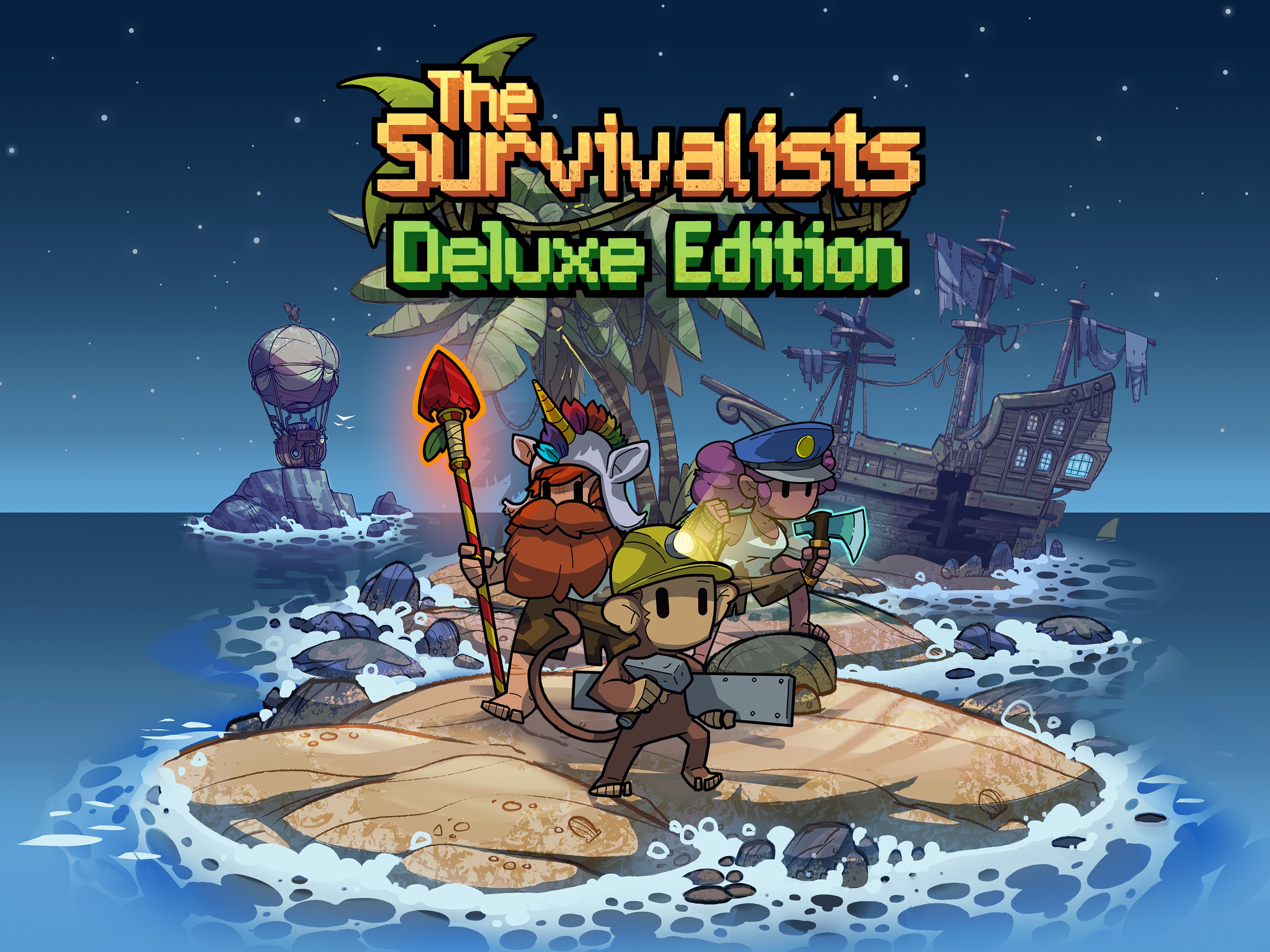 THE SURVIVALISTS - JOGO INCRÍVEL! O PRIMEIRO DIA DE SOBREVIVENCIA NA ILHA!  